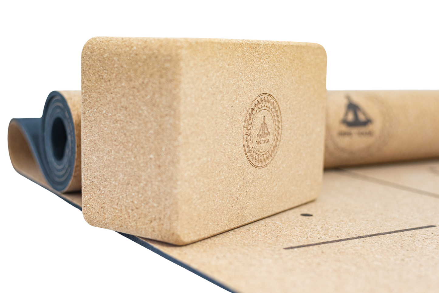 block rectangular de corcho